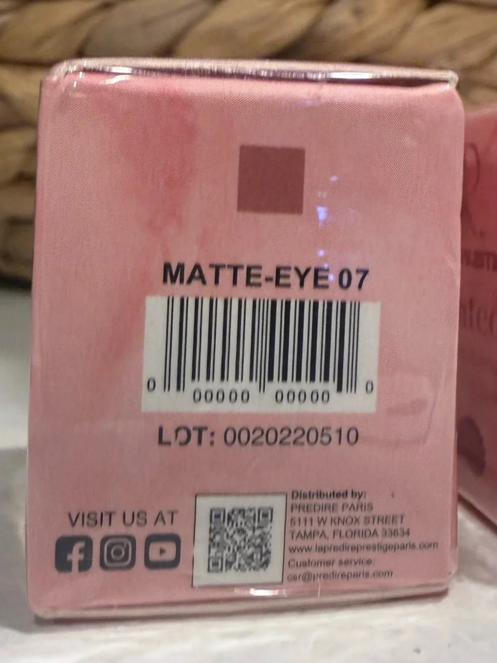 La Prédiré Prestige Paris Mayte/Glitter Eyeshadow‎ Trio